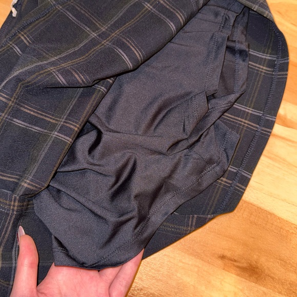 Garage black plaid mini skirt - Picture 4 of 4